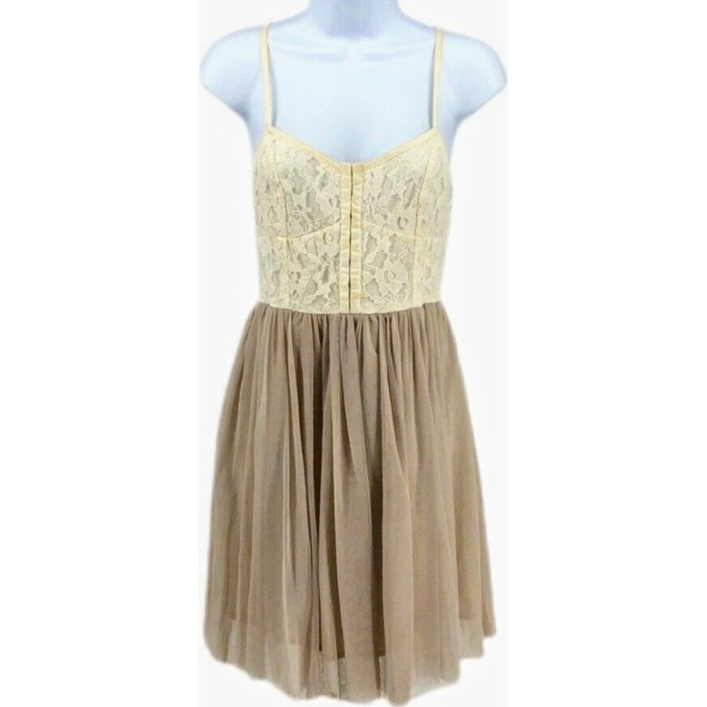 American Eagle Dress Lace Tulle Party Cocktail‎ Sundress Sleeveless Size 0 NWT